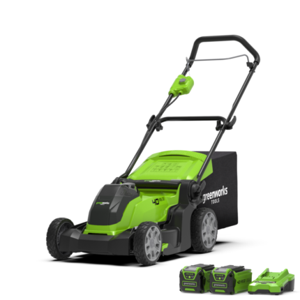 40V Lawn Mower 41cm – 2x 2Ah Battery
